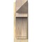 Ekena Millwork Imperial Rough Sawn Arts and Crafts Outlooker, Douglas Fir, 8"W x 18"D x 22"H OUT08X18X22IMP03RDF - alternate 2